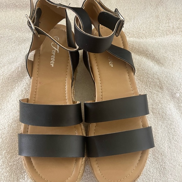 Forever Wedge Sandals - Picture 3 of 7